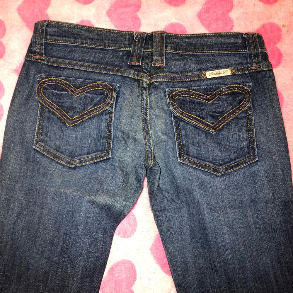 Rare vintage y2k Frankie B heart jeans